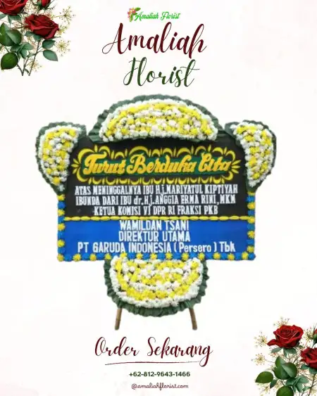 Papan Bunga Duka Simpang Kiri